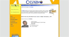 Desktop Screenshot of cevimmo.be